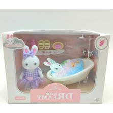Frefly Store Mini Tavşan Oyun Seti, Banyo Eğlencesi Için