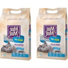 Frefly Store 10 L * 2 Adet Doğal Parfümsüz Bentonit Kedi Kumu