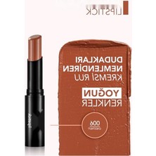 Frefly Store Uzun Süre Kalıcı Pürüzsüz Ruj, 06 Chestnut