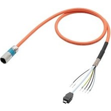 Siemens Single Cable Connection Prefabricated 4g0.75+2x0.5+4x0.2 C Speed-Connect Connector M17 Cores With End Sleeve Data Cable With Ix Connector Ul/csa Desına Motıon-Connect 800PLUS Dmax=10.5 Mm,length(M)=12