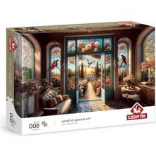 Frefly Store 500 Parçalı Bahara Açılan Kapı Puzzle Seti, Sanatsal Bir Hobi Deneyimi