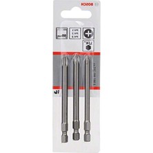 Frefly Store Ekstra Sert Tornavida Ucu Seti, 3 Parça ve 89 mm Uzunlukta