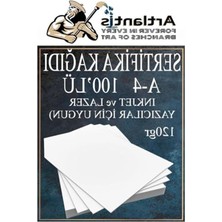 Frefly Store Kalın 100 Adet Fotokopi Kağıdı - 120 Gr, Uyumlu