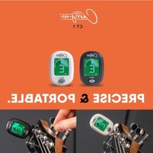 Frefly Store Kromatik Akort Cihazı, Gitar ve Bas Için Uygun