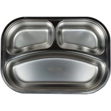 Frefly Store 1000 ml Kapasiteli Paslanmaz Çelik Lunchbox ve Çelik Kaşık