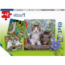 Frefly Store 3 x 49 Parça Eğlenceli Puzzle Seti
