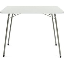 Frefly Store 60X80 cm Ölçülerinde Katlanabilir Masa ve 2 Adet Sandalye Seti, Lacivert
