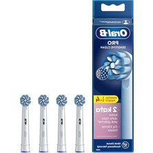 Frefly Store Oral-B Sensitive X-Filament Şarjlı Diş Fırçası Yedek Başlığı 4 Adet