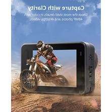 Frefly Store 4K60 Fps Aksiyon Kamerası, Su Geçirmez, 48 Mp, Geniş Açı