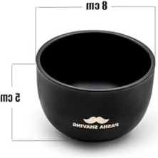 Frefly Store Paslanmaz Çelik Seyahat Boyu Tıraş Kasesi - 8cm x 5cm