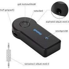 Frefly Store Mikrofonlu Bluetooth Ses Alıcı, Aux Girişli Kablosuz Dönüştürücü Kiti