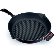 Frefly Store Döküm Izgara Tavası, Yuvarlak, 28 Cm, Dayanıklı Emaye