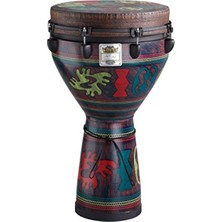 Frefly Store 14 Inç Tasarım Djembe - Yüksek Ses Kalitesi
