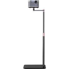 Frefly Store Projektör Stand C | Yükseklik Ayarlı Metal Projektör Standı | 91–123 cm | Zemin Tipi | Projektörler ile Uyumludur