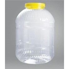 Frefly Store Kapaklı Şeffaf Gövde Turşu Bidonu - 10 Litre Kapasite