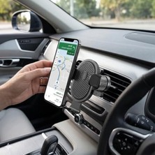 Frefly Store Oval Kancalı Araç Telefon Tutucusu, Pratik ve Kullanışlı Tasarım