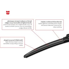 Frefly Store Özel Uyumlu Muz Silecek Takımı - Opel Astra H 2004-2013