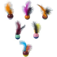 Frefly Store 12 cm Hacıyatmaz Şeklinde Fare Figürlü Kedi Oyuncağı