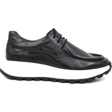 Luciano Bellini E11529 Erkek Casual Ayakkabı - Siyah-Beyaz