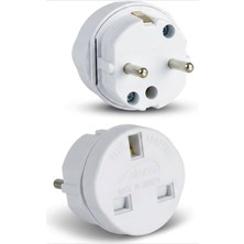 Frefly Store Uk Fiş Dönüştürücü, Seyahat Adaptörü ile 3500W Güç Kapasitesi, Tse & Ce Sertifikalı