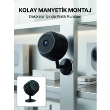 My Best Store Mini Wi-Fi Güvenlik Kamerası A9 Hd Görüntü Hareket Algılama ve Uzaktan Canlı Izleme