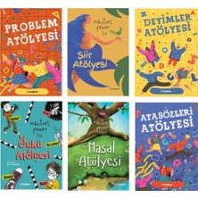 Merkez Kitabevi Mavisel Yener Atölye Serisi 6 Kitap (Problem, Şiir, Deyimler, Öykü, Masal, Atasözleri)