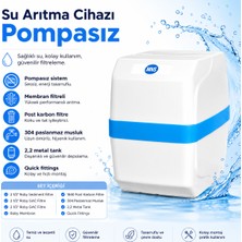 Bezos Pompasız Su Arıtma Cihazı 2,2 Galon Metal Tanklı 108691208