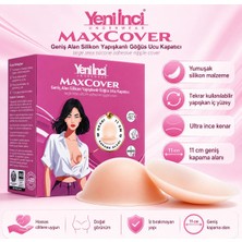 Yeni İnci Yeni Inci Maxcover Geniş Alan Silikon Yapışkanlı Göğüs Ucu Kapatıcı