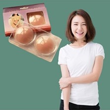Novélune Göğüs Pedi ve Koruyucu: Nippleee Silikon Göğüs Ucu Kapatıcı, 2'li Paket, Gizlilik ve Rahatlık