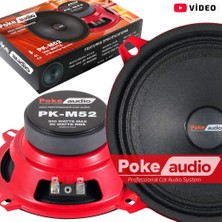 Oto Midrange 13 cm 300W 80RMS 2 Adet Poke PK-M52