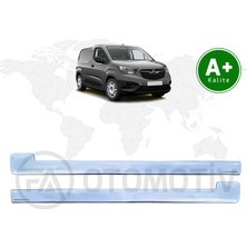 Fa Otomotiv Opel Combo Panelvan Krom Sürgü Çıtası 2 Parça 2019 Model ve Sonrası