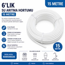 Bezos 6’lık Su Arıtma Hortumu 15 Metre 608506026