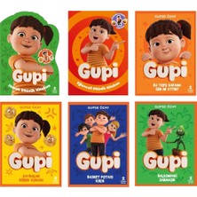 Merkez Kitabevi Gupi Etkinlik ve Hikaye Kitabı Seti (6 Kitap)