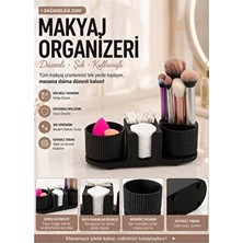Novélune Makyaj & Takı Organizeri: Bölmeli Kozmetik Düzenleyici - Şık ve Dayanıklı Makyaj Organizeri