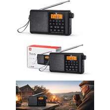 Novélune Alarm Saatli Radyo: Taşınabilir Dijital Radyo ve Bluetooth ile Çoklu Fonksiyonlar