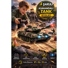 Novélune Rc Tank: Kontrollü , 360° Döner Kule ve Işıklı Özellikler