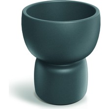 Divona Home Duala Round Plastik Bahçe Saksı (Ø47 Cm)