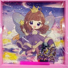 Frefly Store Mozaik Tablo Yapışan Boncuk Seti, 20X20 cm