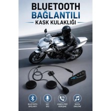 Midas Toptan Home Kask Kulaklığı Motosiklet Intercom Interkom Dinleme Konuşma Özellikli Su Geçirmez