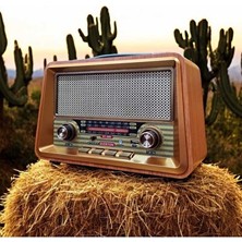 Novélune Nostaljik Radyo: ve Bluetooth Çalar, Büyük Boy ve Şık Tasarım