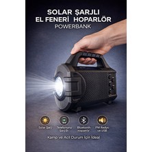Novélune Kamp Lambası: Güneş Enerjili LED Fener ve Bluetooth Hoparlör ile Kamp Keyfi