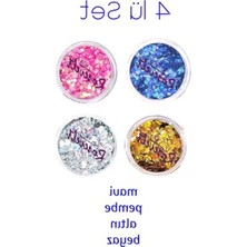 Frefly Store Altın Kendinden Yapışan Makyaj Simi, 4 Renk Seçeneği