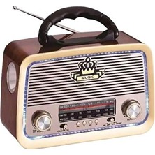 Novélune Nostaljik Radyo: Şarjlı Işıklı ve Müzik Hoparlörü