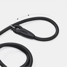 Frefly Store 1 cm Orta Irk Siyah Köpek Eğitim Tasması, Dayanıklı