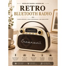 Novélune Nostaljik Radyo: Retro Taşınabilir Bluetooth Radyo ve Çoklu Çalar Özelliği