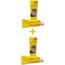 Frefly Store Tamamlayıcı Malt Pastası, 50G, 2 Adet Kedi Için