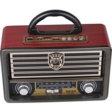 Novélune Nostaljik Radyo: Bluetooth Bağlantılı , Şarjlı ve Taşınabilir Tasarım