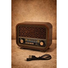 Novélune Nostaljik Radyo: Nostaljik Bluetooth Radyo ve Müzik Çalar, Retro Tasarım