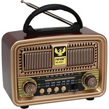 Novélune Nostaljik Radyo: Şarjlı Pil ve Bluetooth Özellikli ile Eski Günleri Yaşa