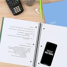 Frefly Store Spiral Defter, 21,5 cm x 28 Cm, 100 Sayfa, Yeşil